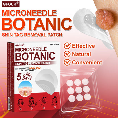 ✅𝐆𝐅𝐎𝐔𝐊® 𝐌𝐢𝐜𝐫𝐨𝐍𝐞𝐞𝐝𝐥𝐞 𝐁𝐨𝐭𝐚𝐧𝐢𝐜 𝐒𝐤𝐢𝐧 𝐓𝐚𝐠 𝐑𝐞𝐦𝐨𝐯𝐚𝐥 𝐏𝐚𝐭𝐜𝐡 –  𝐕𝐢𝐬𝐢𝐛𝐥𝐞 𝐑𝐞𝐬𝐮𝐥𝐭𝐬 𝐢𝐧 𝐉𝐮𝐬𝐭 𝟓 𝐃𝐚𝐲𝐬